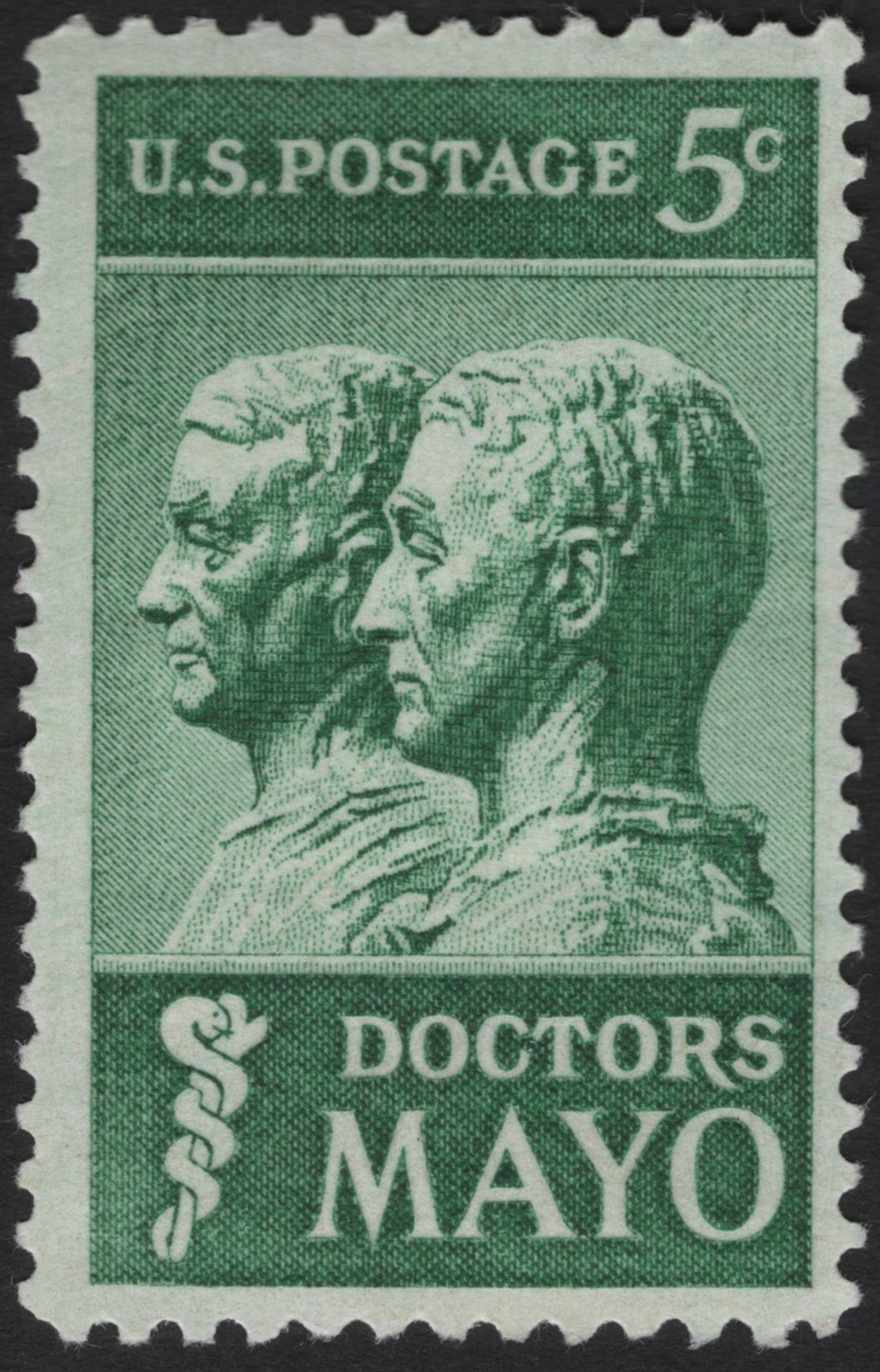 SCG10928 - United States – Doctors Mayo 5¢ Commemorative (Prominent Americans Series)