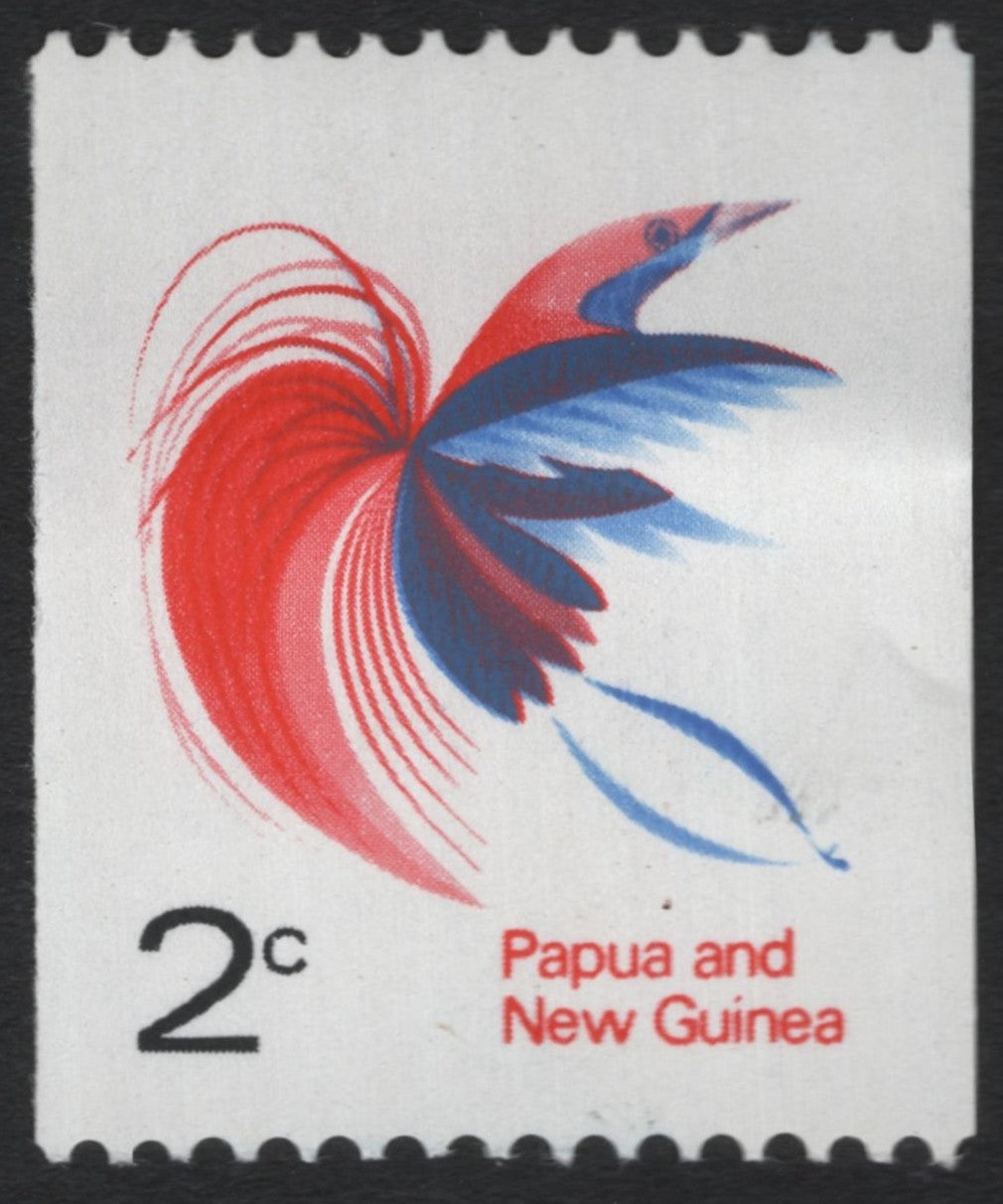 SCG6963 - Papua and New Guinea – 2c “Bird of Paradise” (1966)