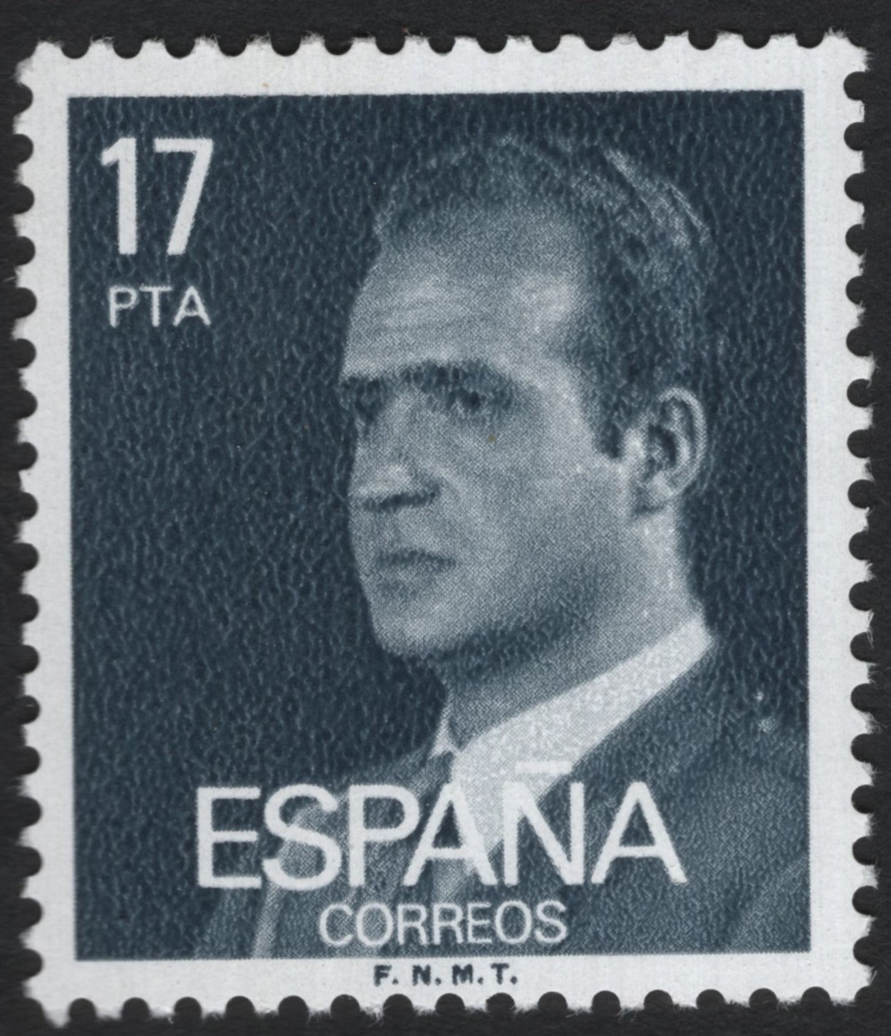 SCG6828 - Spain, 17 Pesetas (King Juan Carlos I Definitive Issue)