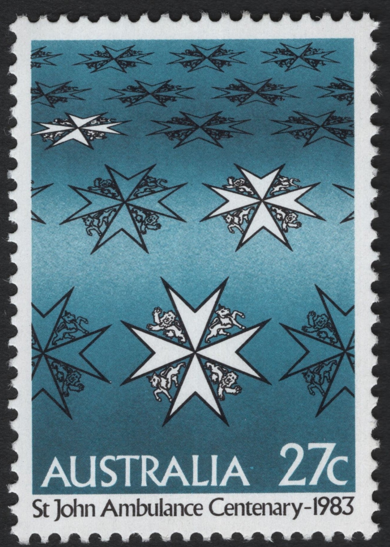 SCG6829 - Australia – St John Ambulance Centenary (1983, 27c)