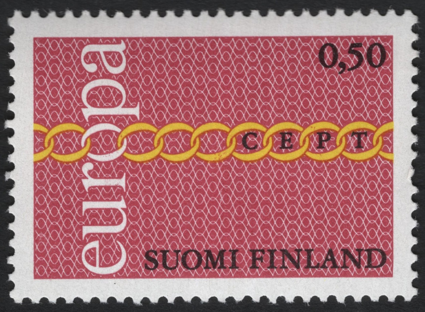 SCG10576 - Finland 1962 Europa CEPT “Linked Chains” 0.50 Mk Commemorative