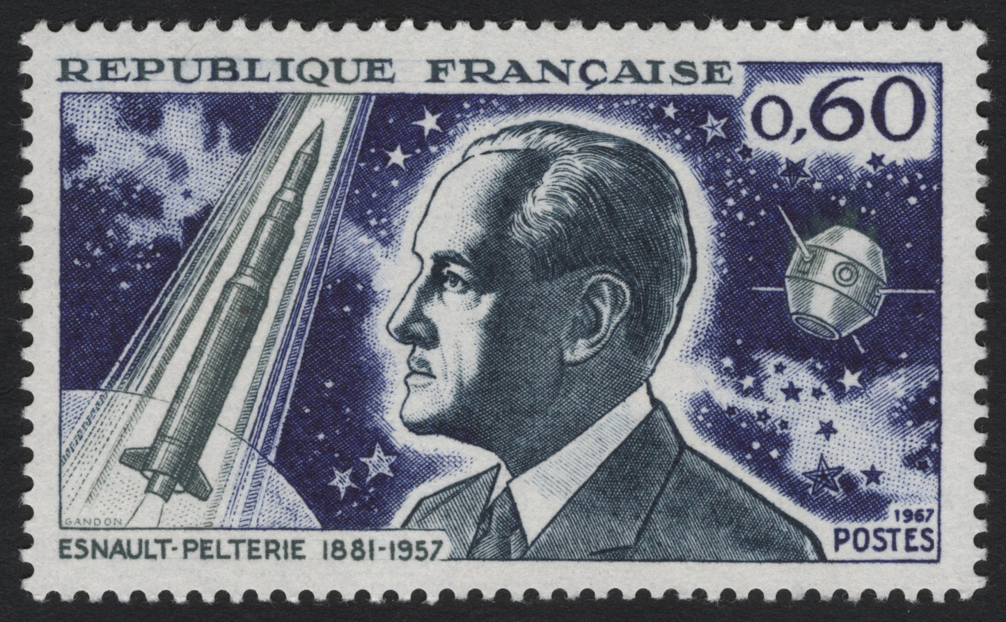 SCG6968 - France 1967 “Esnault-Pelterie” (0.60 Francs)