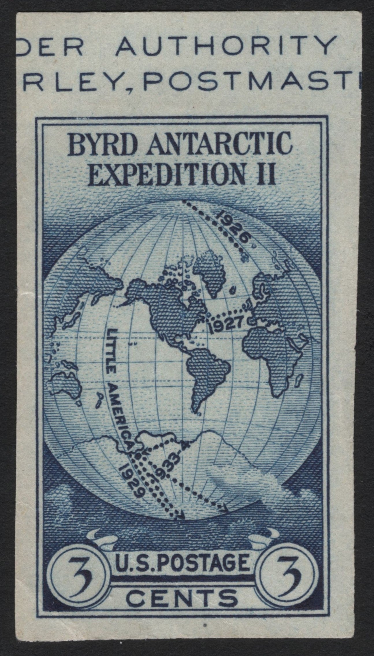 SCG6459 - Byrd Antarctic Expedition II – 3¢ Commemorative Stamp (1933)