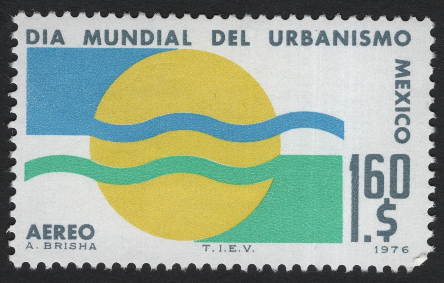 SCG7000 - Mexico 1976 – World Urbanism Day (Día Mundial del Urbanismo)