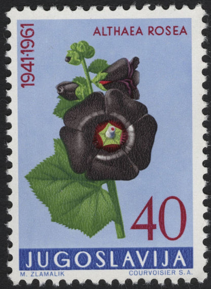 SCG10051 - Yugoslavia 1961 “Medicinal Plants” Complete Set (5 Stamps)