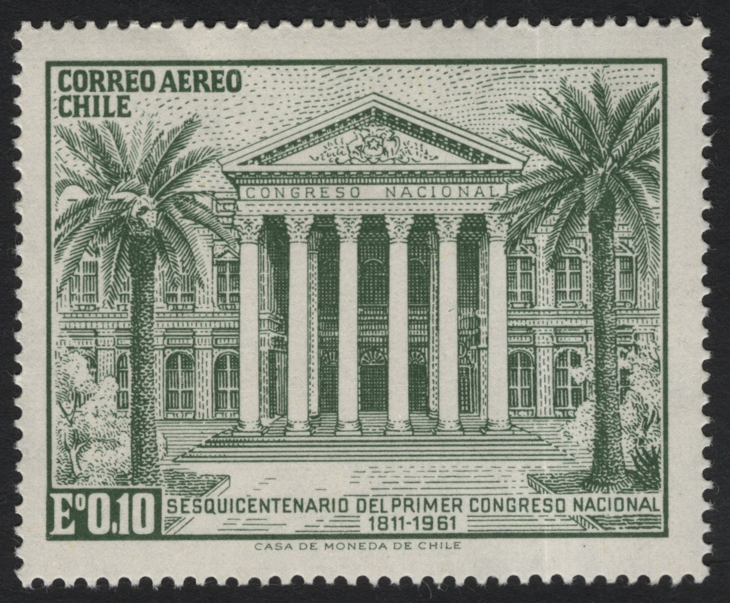 SCG6460 - Chile 1961 – Sesquicentennial of the First National Congress