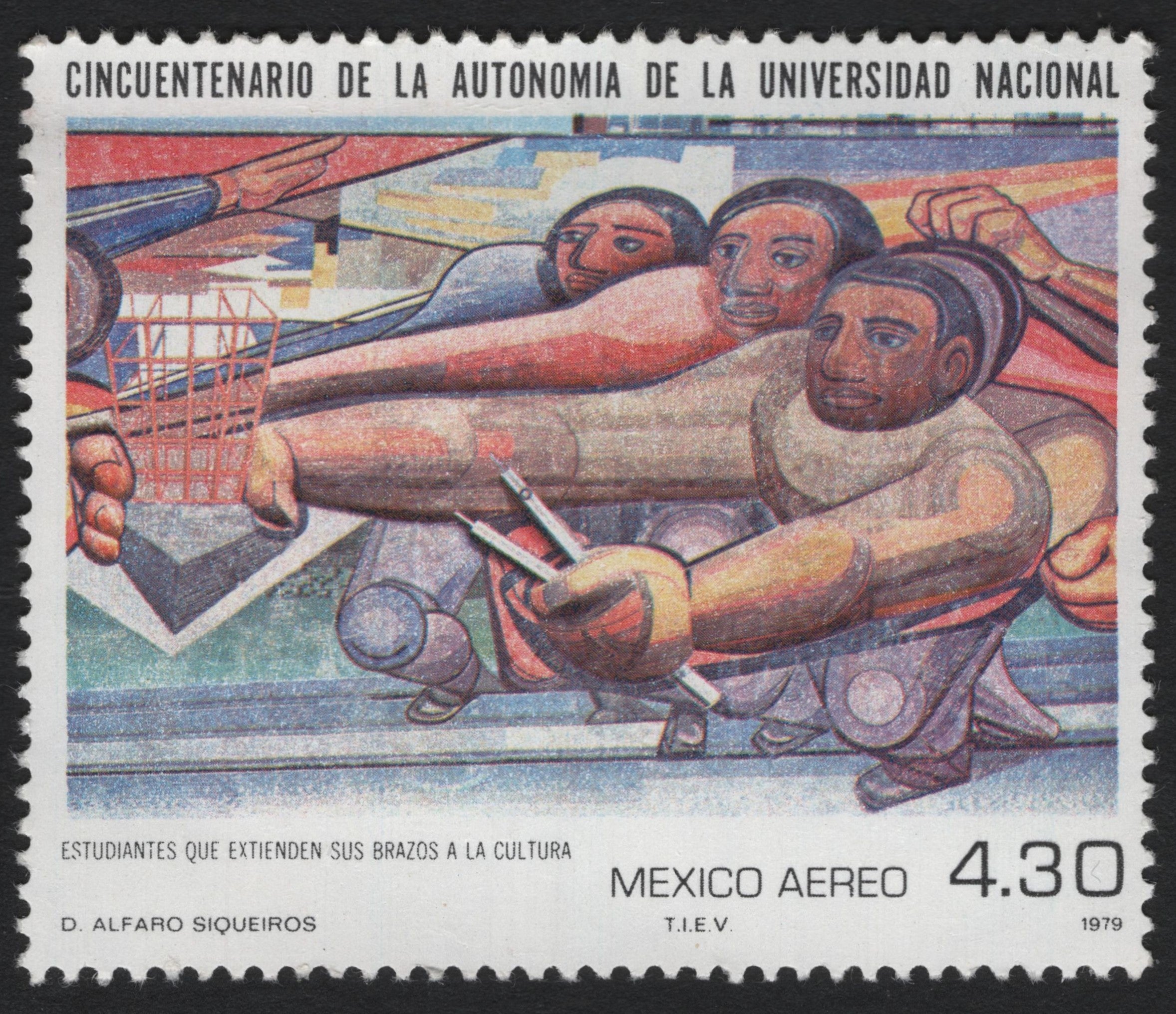 SCG7006 - Mexico 1979 – 50th Anniversary of University Autonomy – Stamp ...