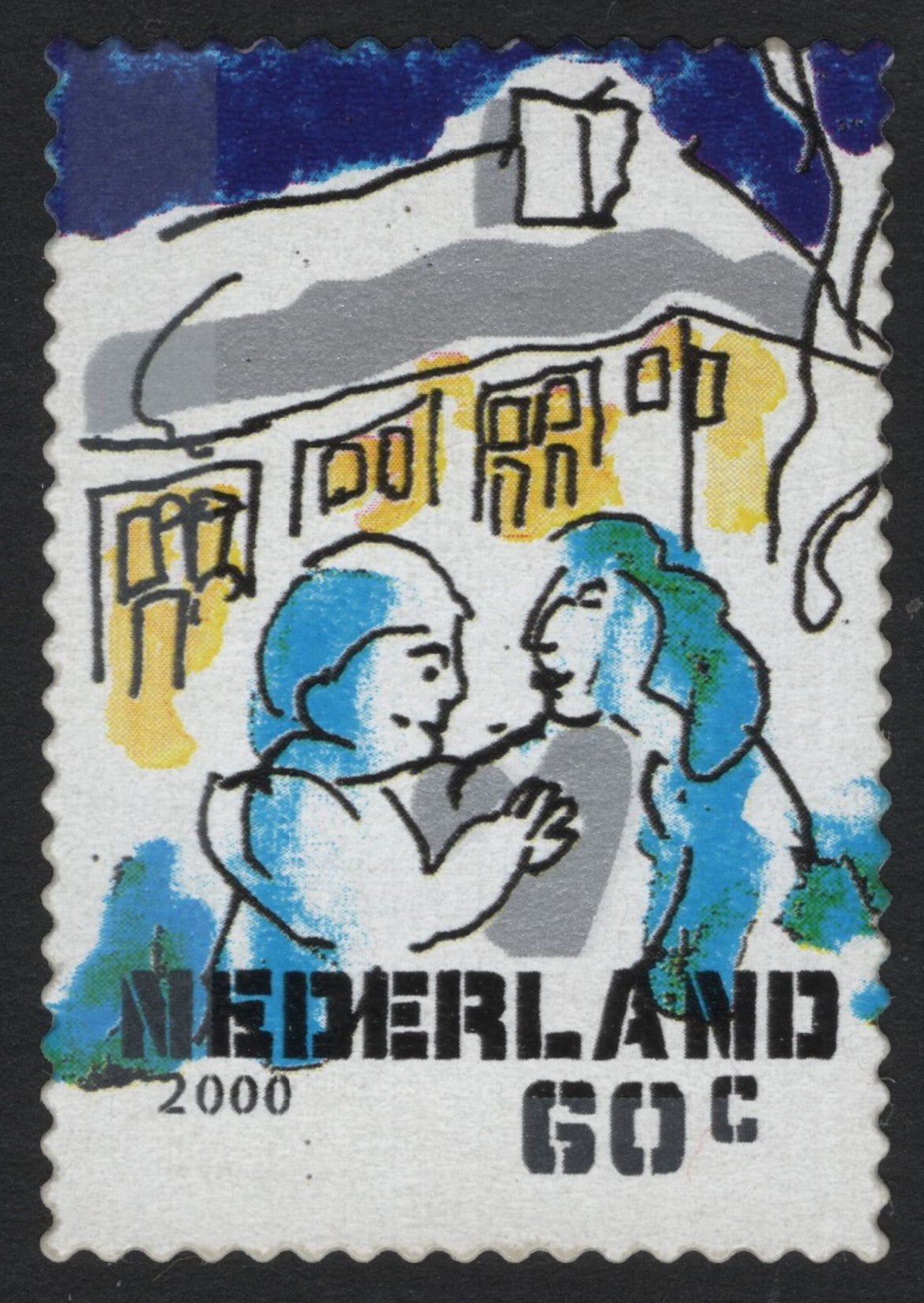 SCG6991 - Netherlands 2000 – Winter Embrace (60c)