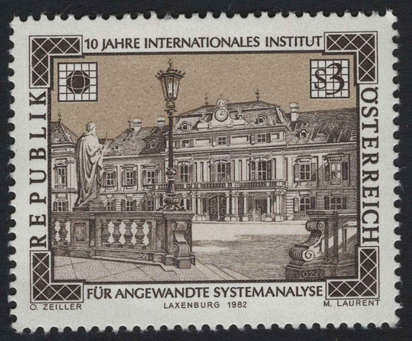 SCG10837 - Austria 1982 – 10th Anniversary of the International Institute for Applied Systems Analysis (IIASA)