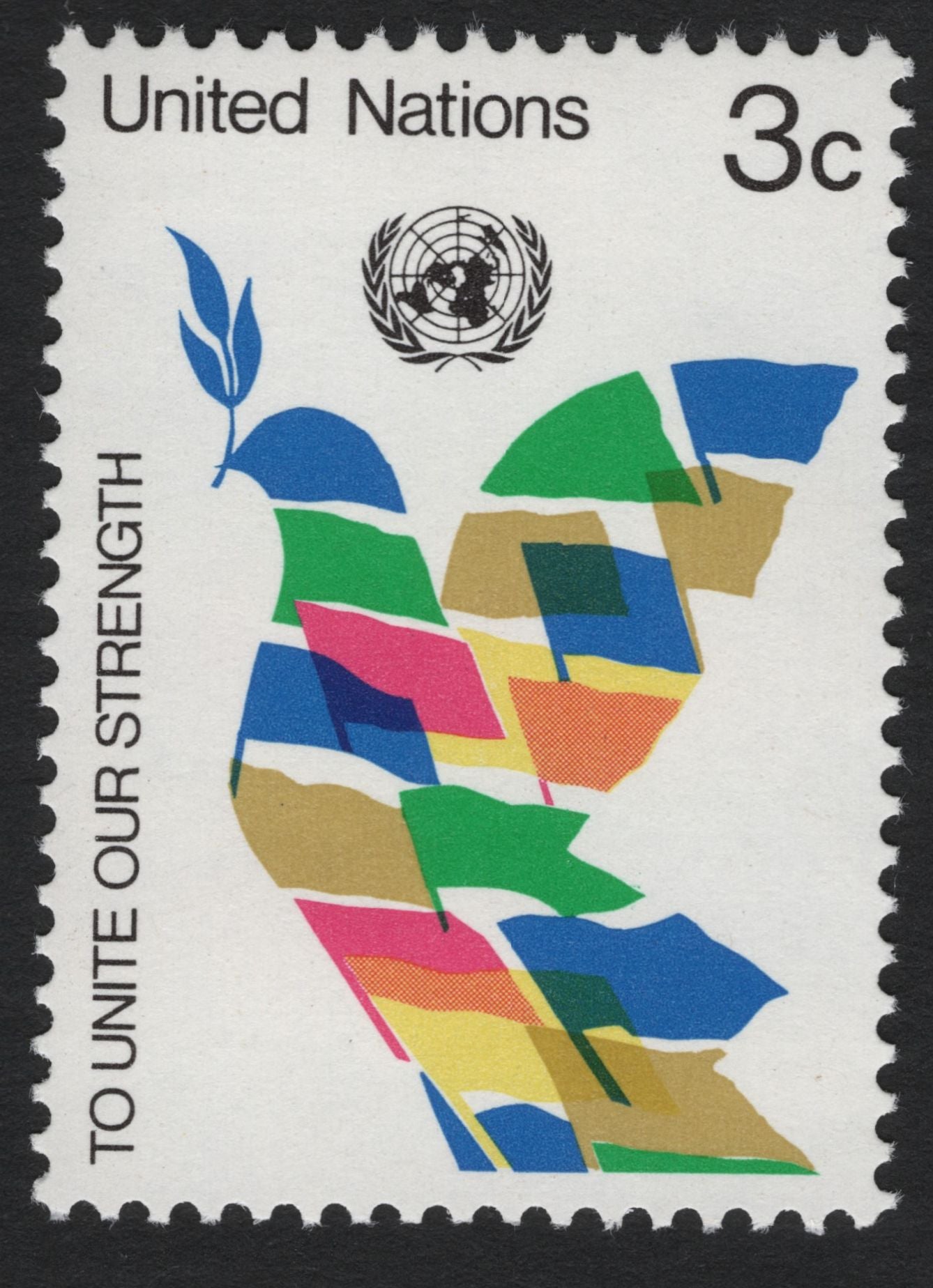 SCG6523 - United Nations 3¢ “To Unite Our Strength” Stamp