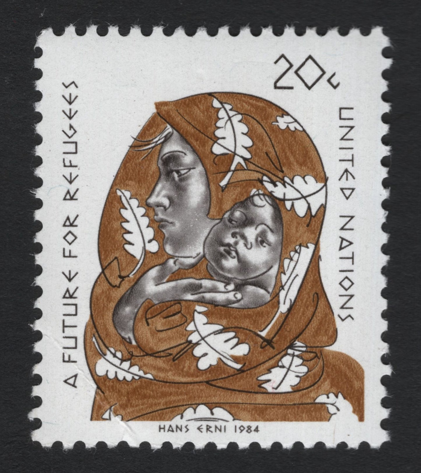 SCG6525 - United Nations 1984 – A Future for Refugees (20¢)