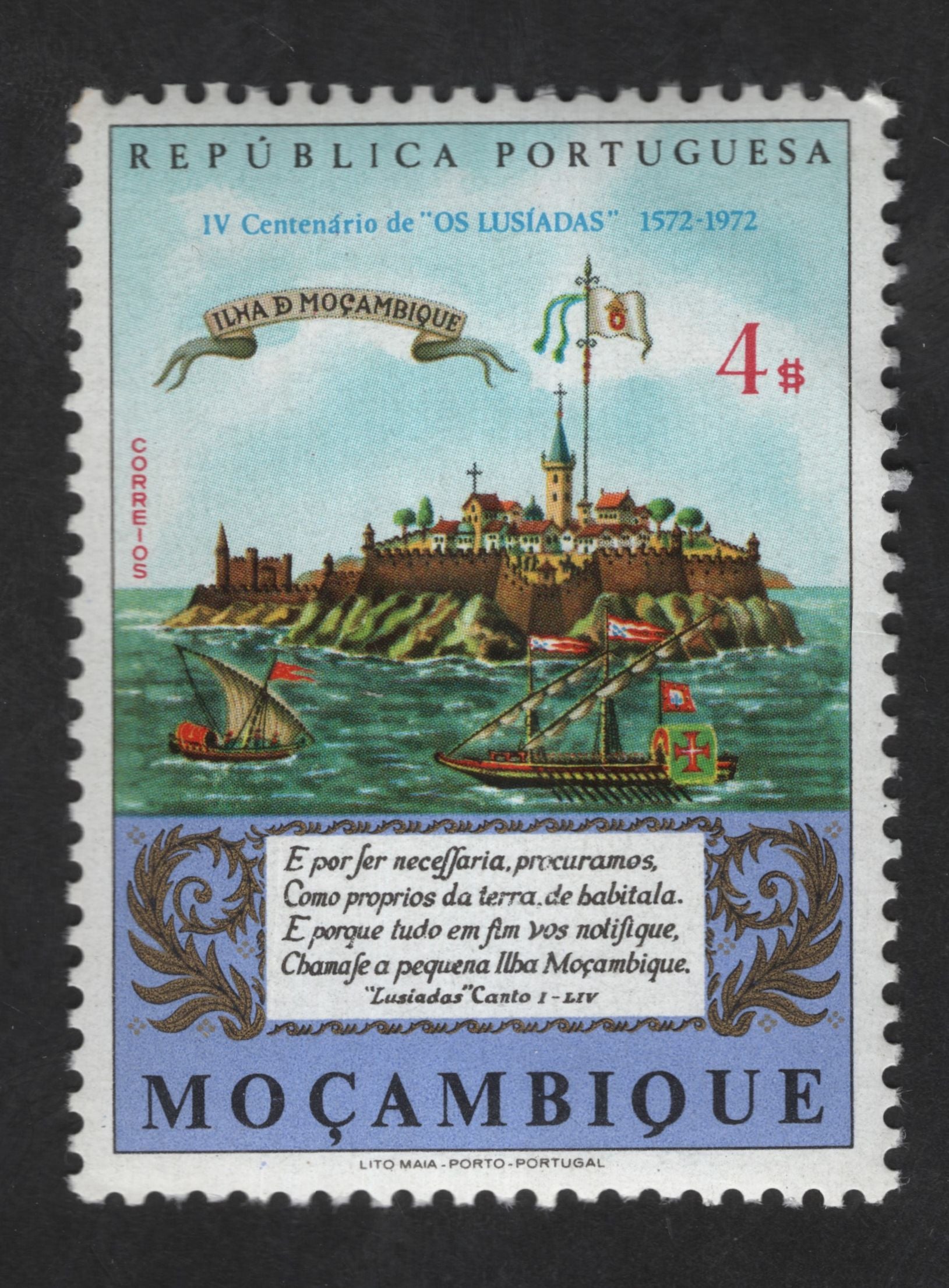SCG12999 - Mozambique 1972 – IV Centenary of Os Lusíadas (Ilha de Moça ...