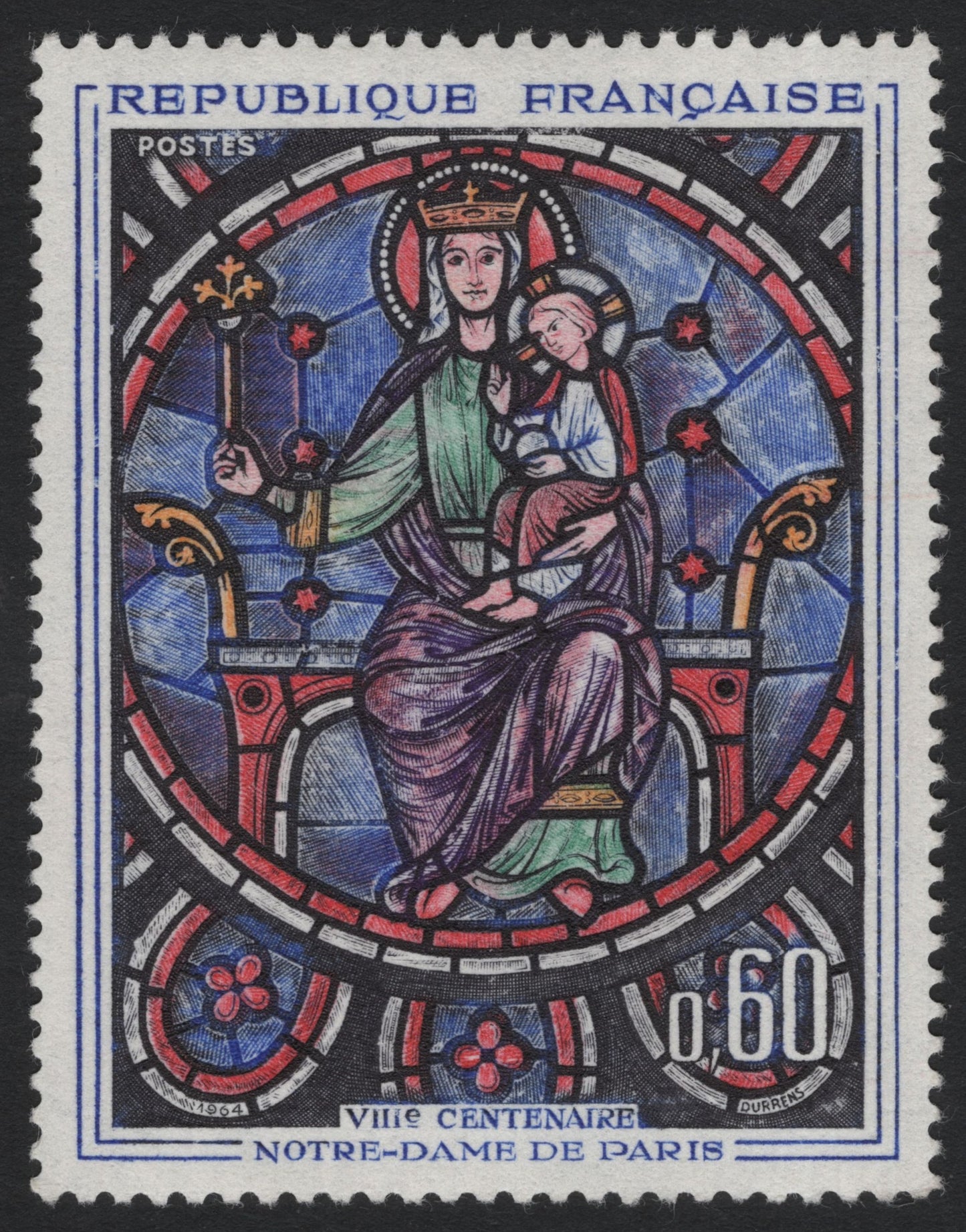 SCG7143 - France 1964 “VIIIe Centenaire de Notre-Dame de Paris”