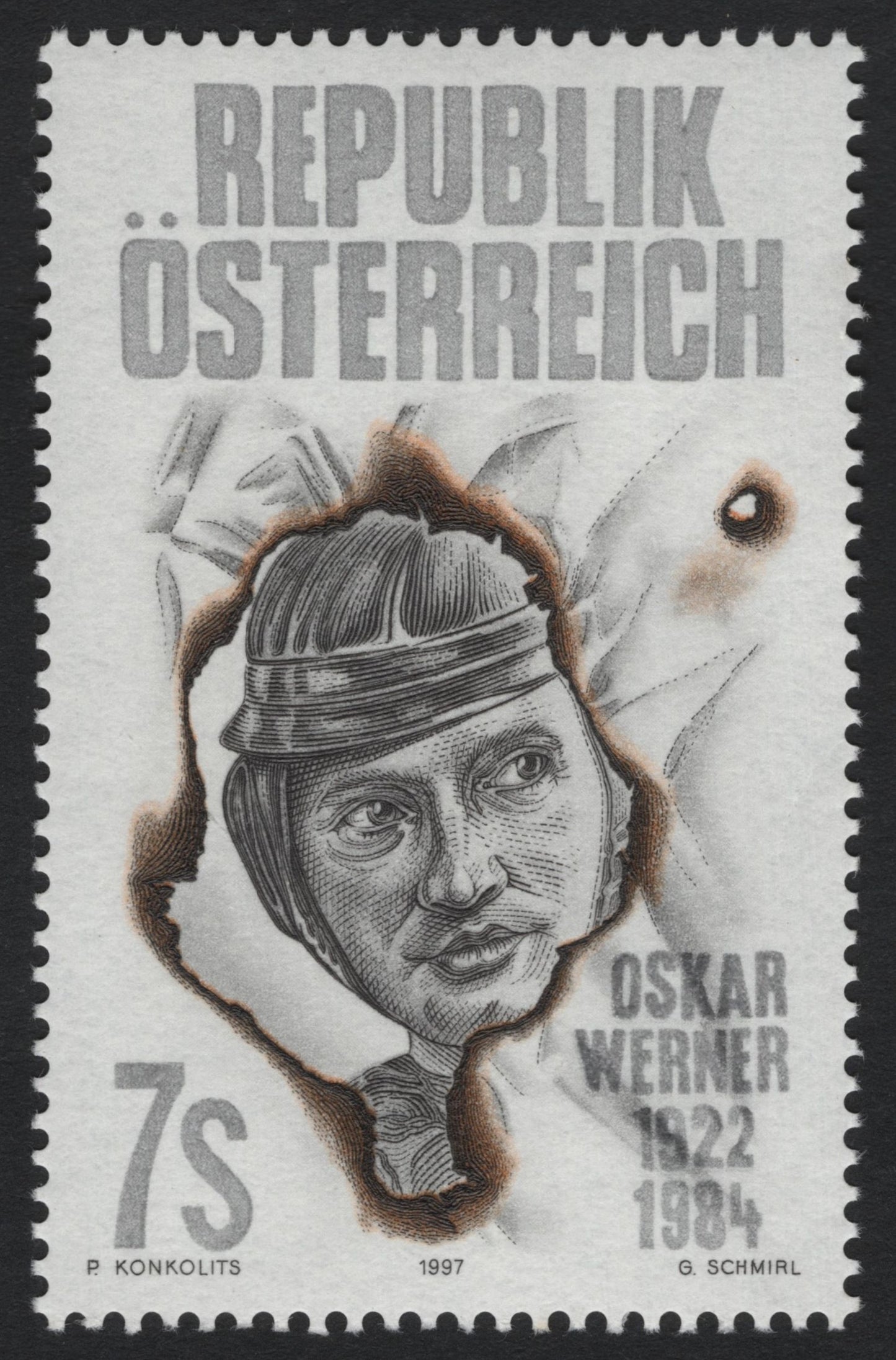 SCG7149 - Austria 1997, 7 Schilling “Oskar Werner (1922–1984)”