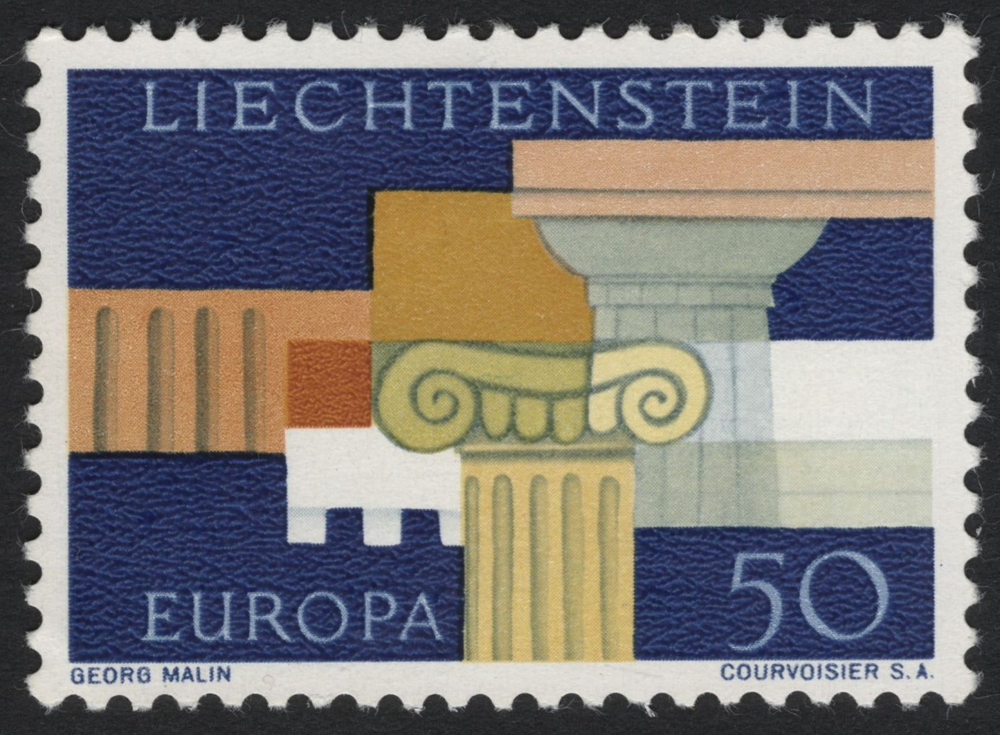 SCG7151 - Liechtenstein 1963 – Europa 50 Rp