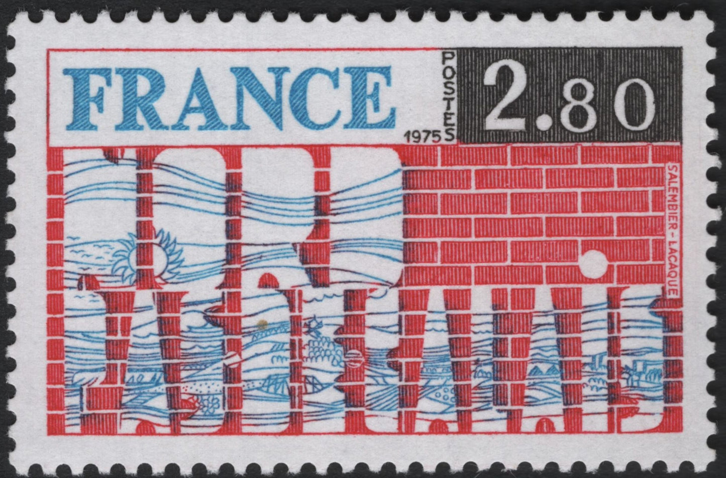 SCG7138 - France, 1975 “Trelazé” 2.80 Fr