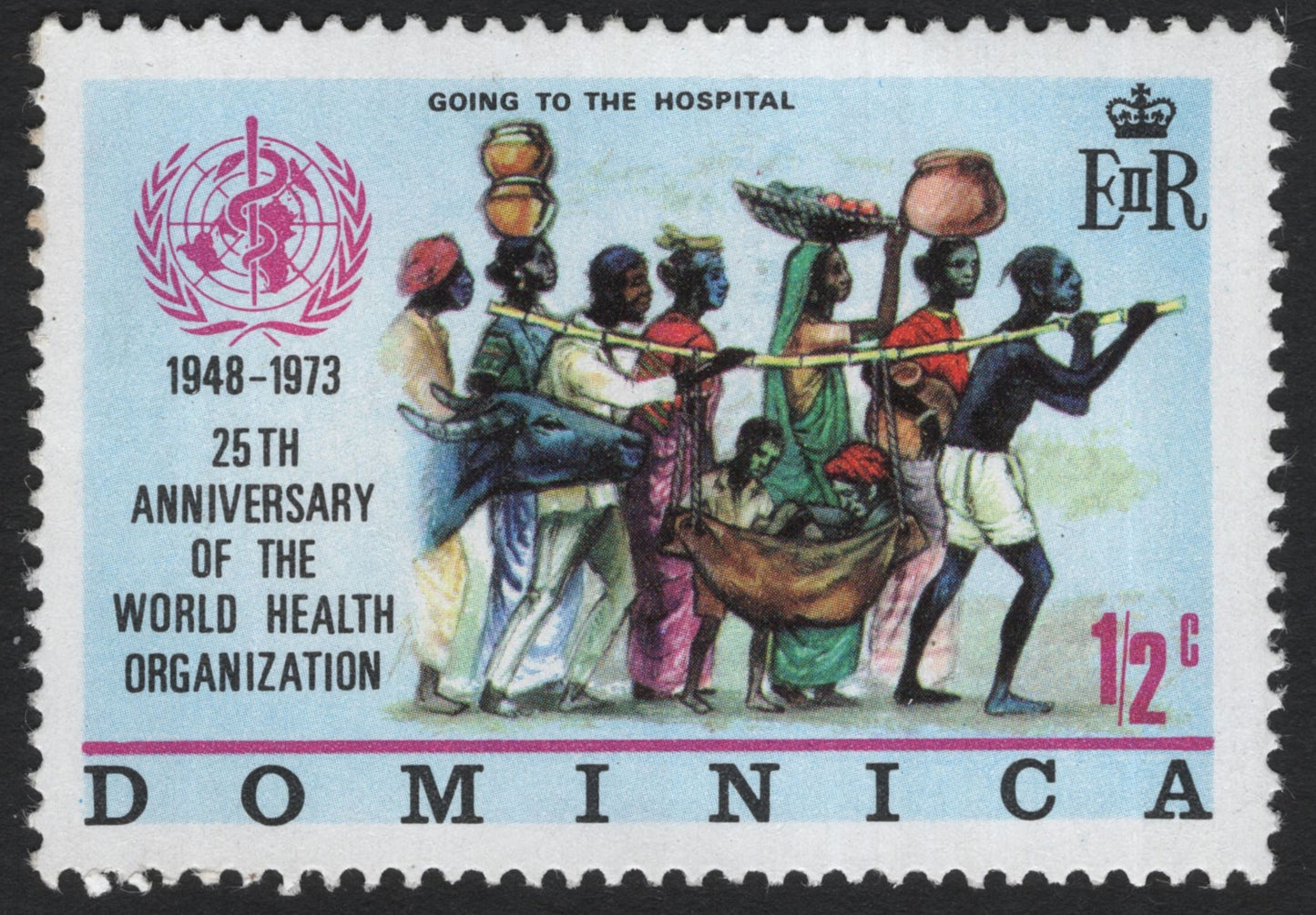 SCG7180 - Dominica 1973 – 25th Anniversary of the World Health Organization (WHO)