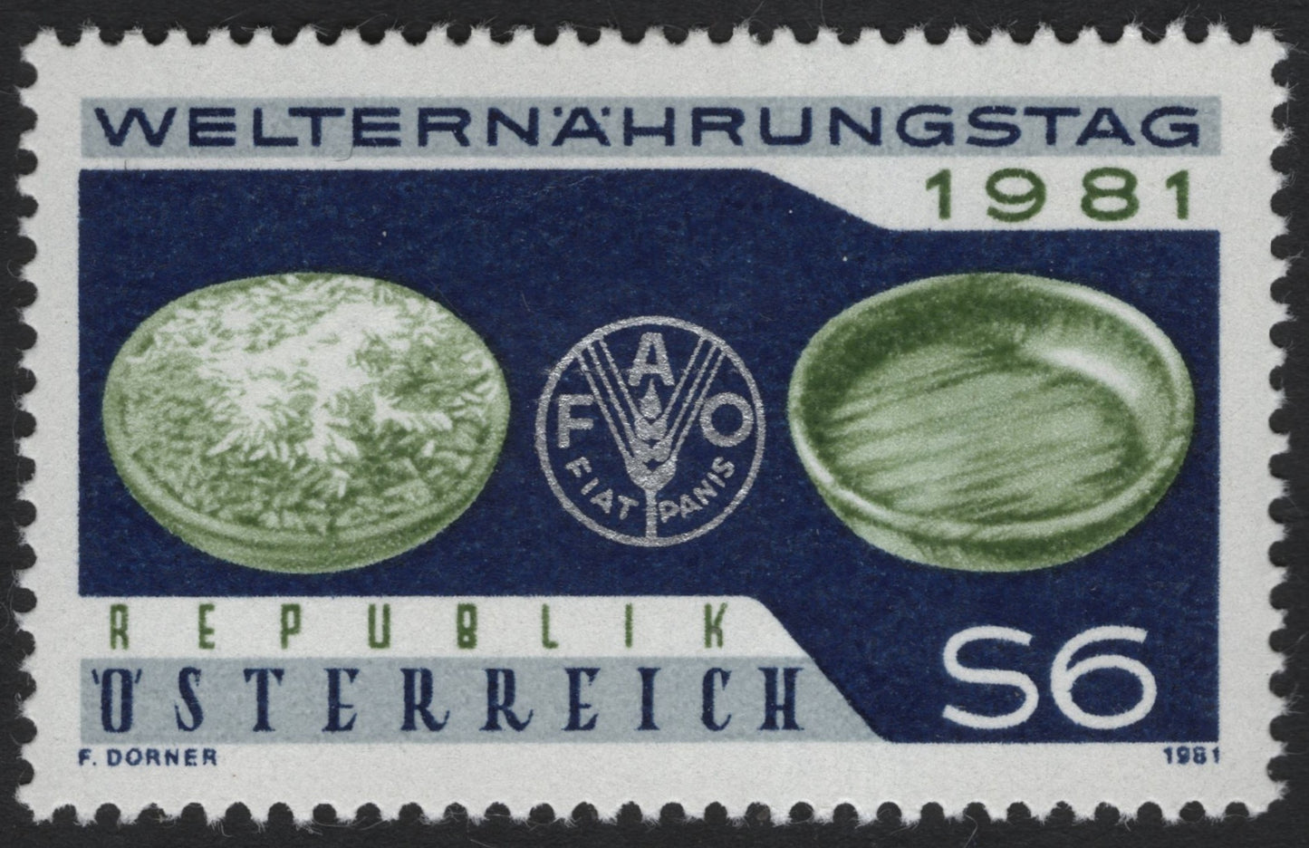SCG7192 - Austria 1981 – World Food Day (Welternährungstag) Stamp