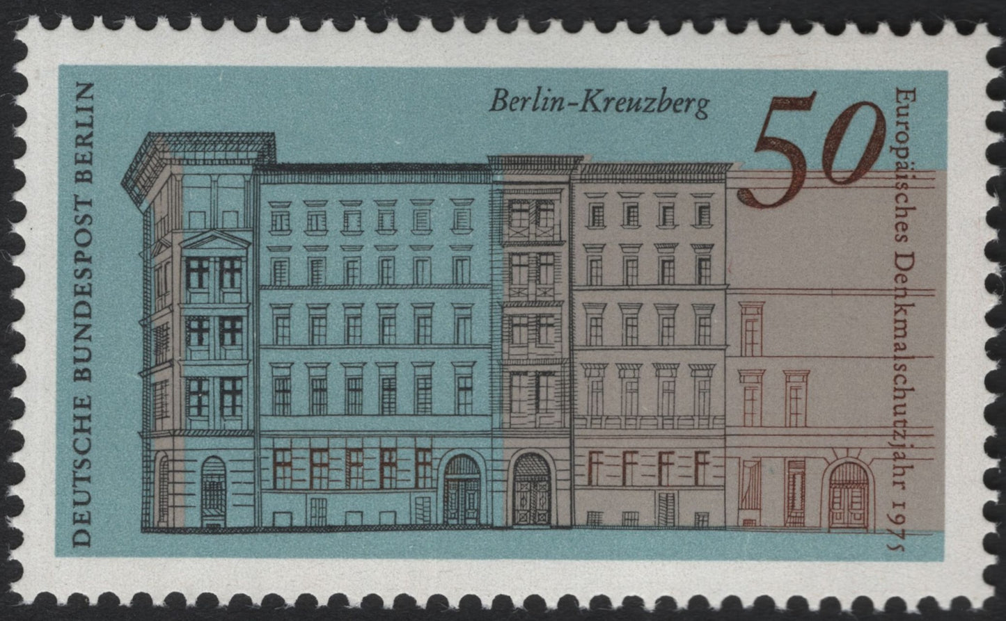 SCG7173 - Berlin-Kreuzberg – European Year of Architectural Heritage, 1975