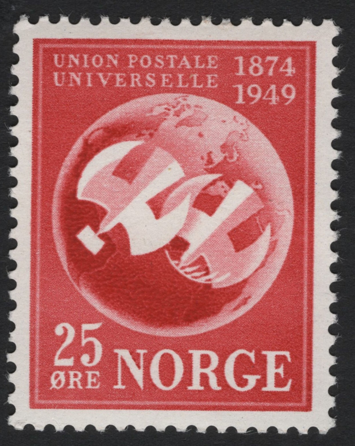 SCG6855 - Norway 1949 – 75th Anniversary of the Universal Postal Union (UPU)