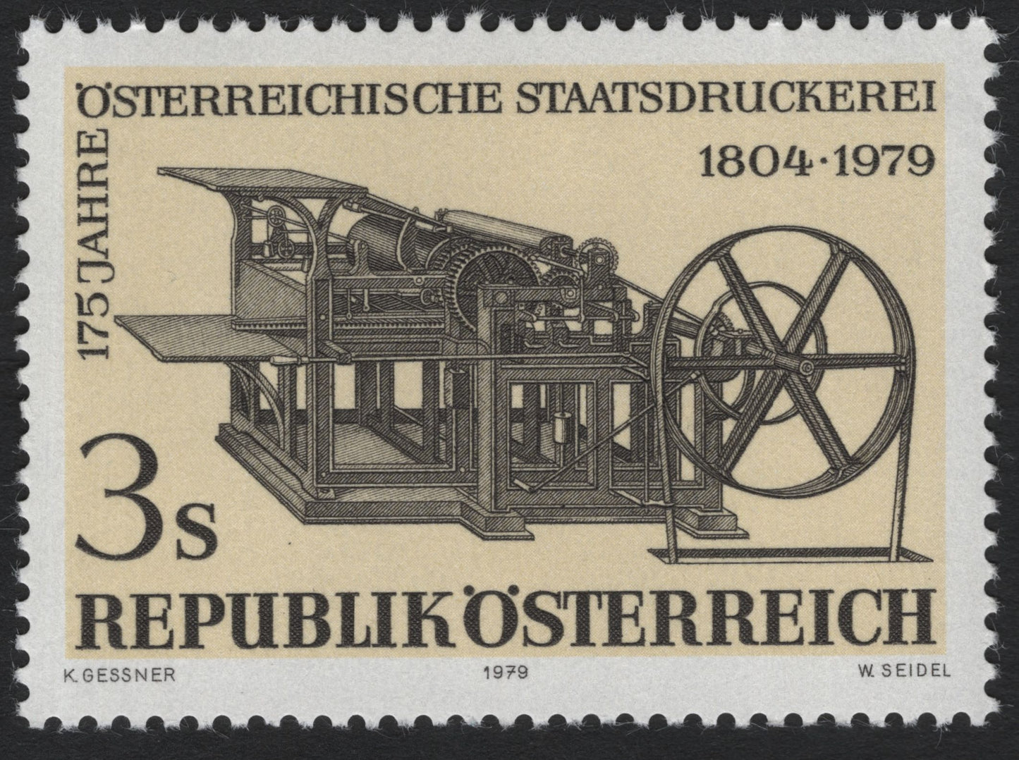 SCG6499 - Austria 1979 – 175 Years of the Austrian State Printing House (Österreichische Staatsdruckerei)