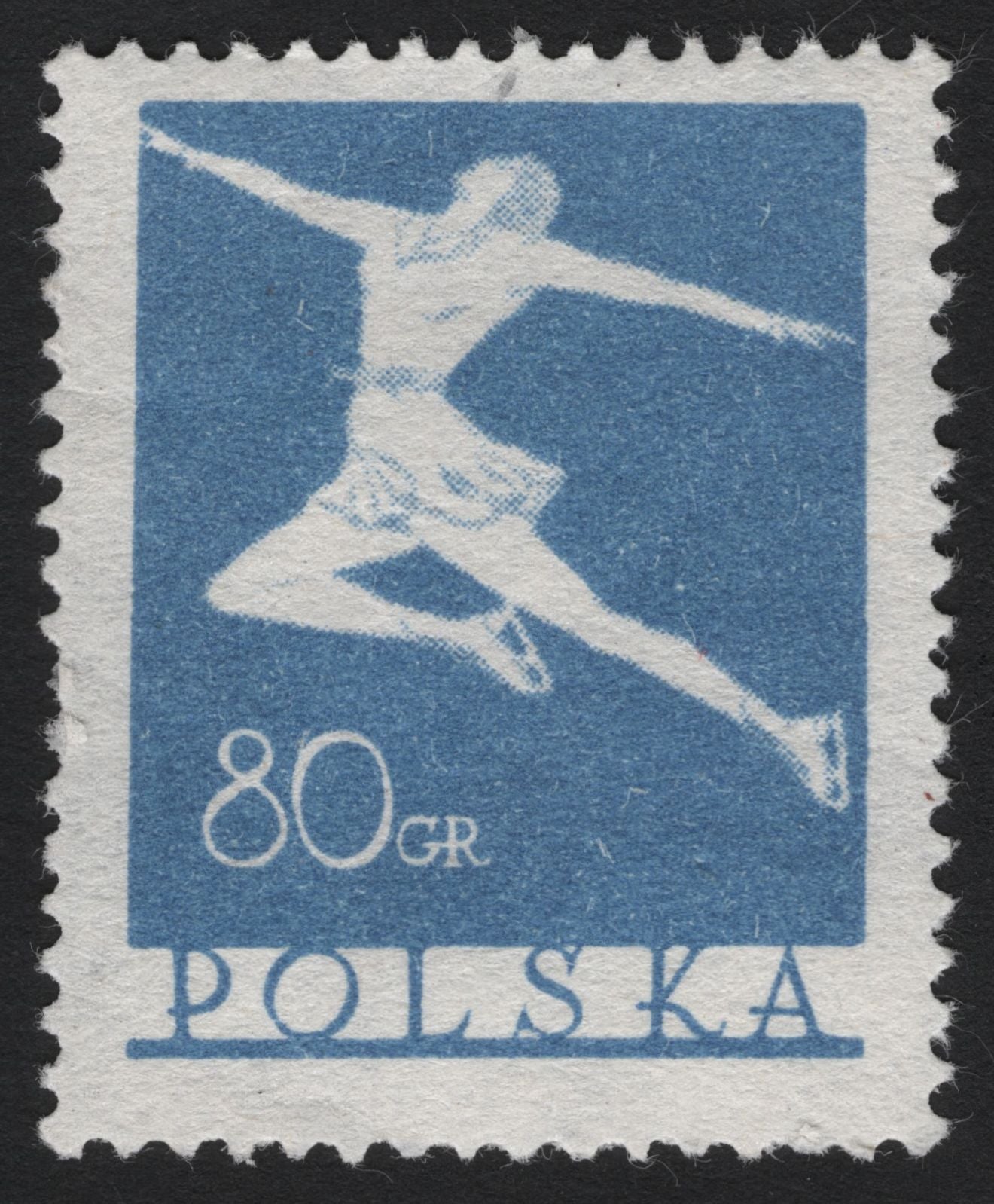 SCG6503 - Poland 1959 – 80 Groszy “Athlete in Motion”