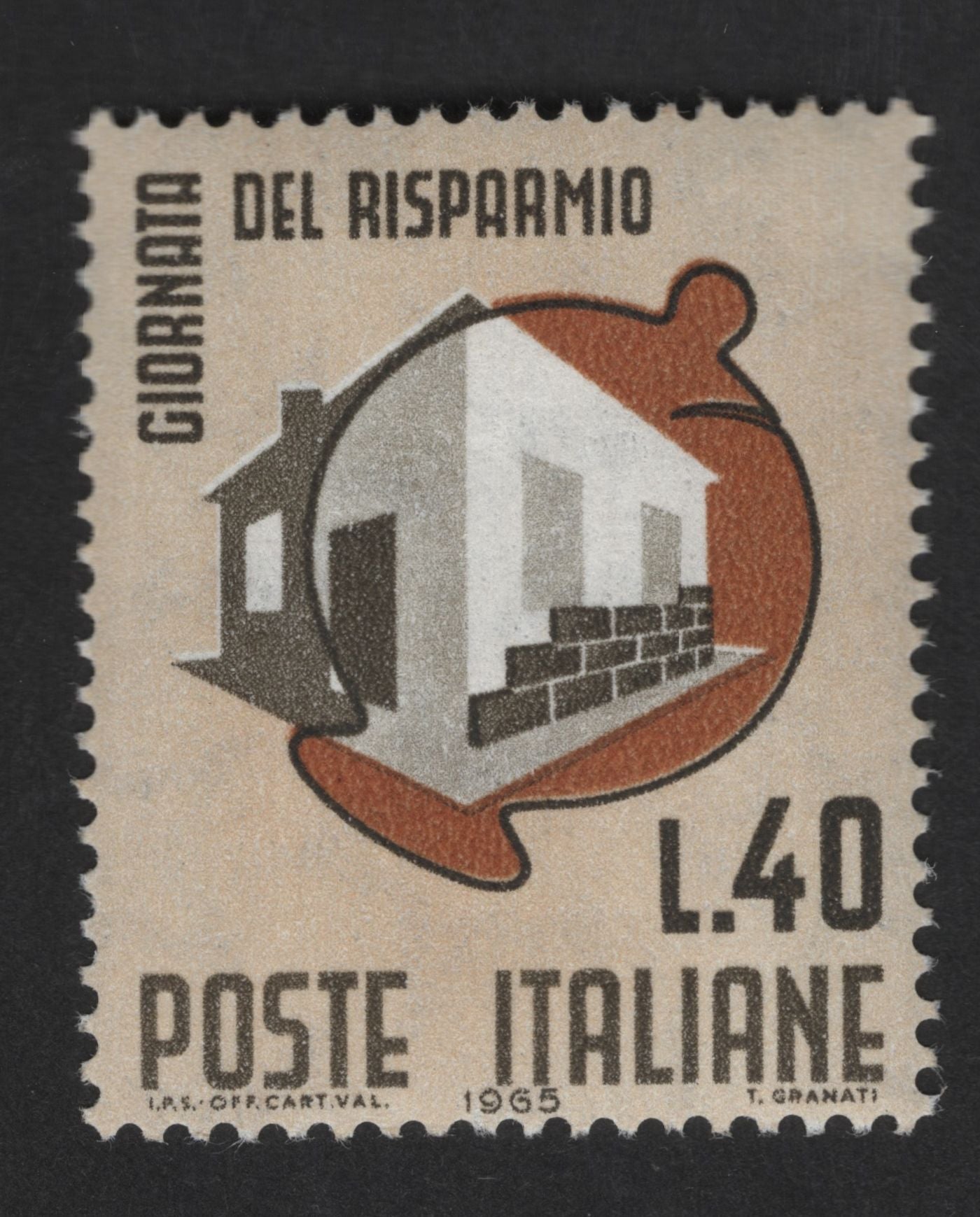 SCG12883 - Italy 1965 – National Savings Day (Giornata del Risparmio ...