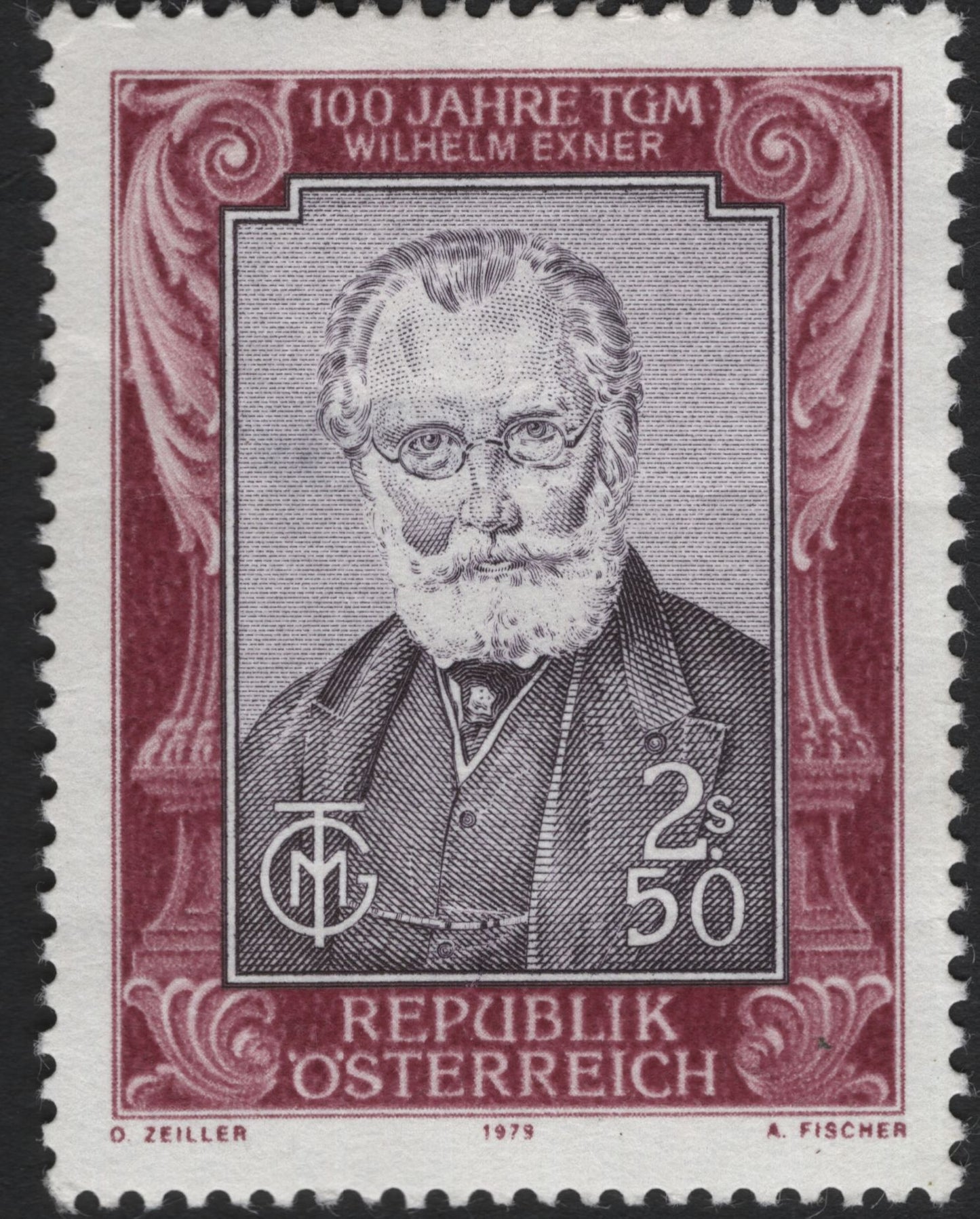 SCG6490 - Austria 1979 – Wilhelm Exner Centenary of the Vienna Technical Museum (TGM)