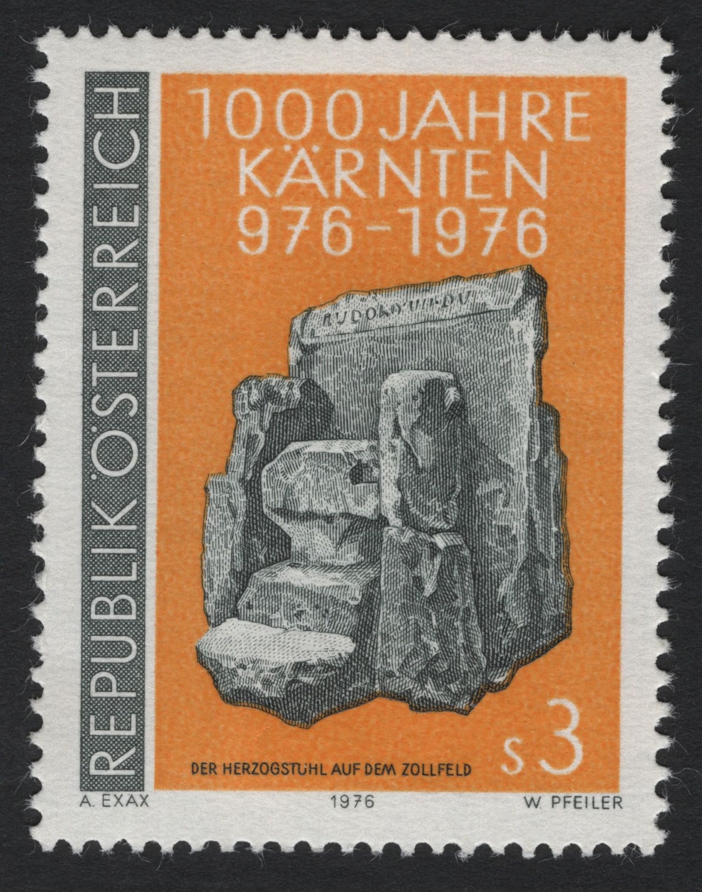 SCG6491 - Austria 1976 – 1000 Years of Carinthia (976–1976)