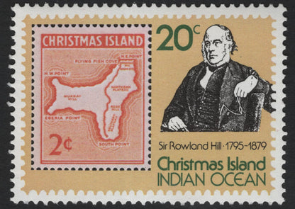 SCG10034 - Christmas Island – Sir Rowland Hill Commemorative Set (6 Stamps, 1960s–1970s)