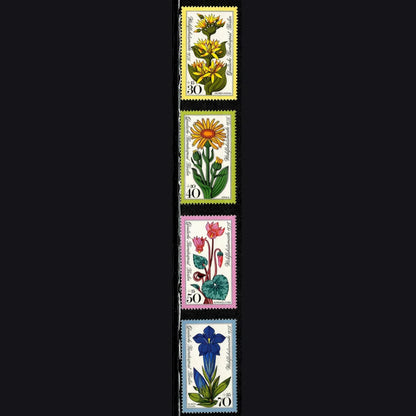 SCG104 Germany Wildflower Charity Stamp Set – 1980 Deutsche Bundespost