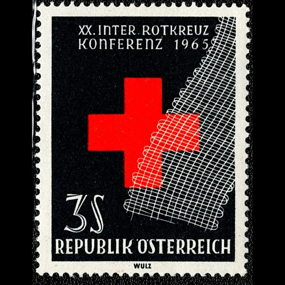SCG107 Austria – 1965 Red Cross Conference Stamp