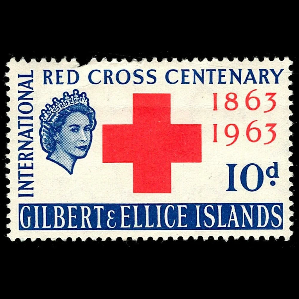 SCG110 Gilbert & Ellice Islands – Red Cross Centenary (1963)