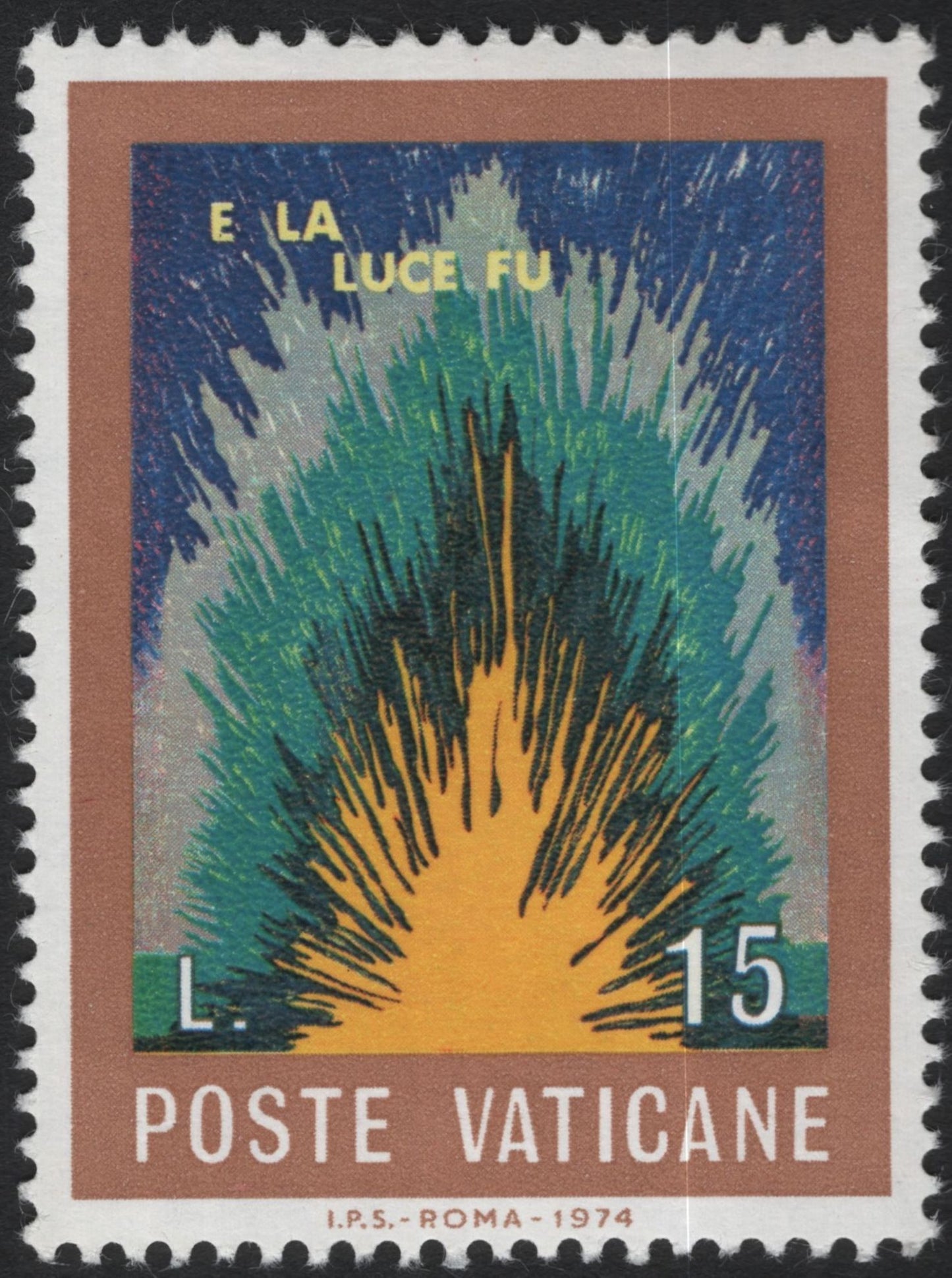 SCG10329 - Vatican City 1974 Christmas – Artistic Nativity Set (3v)