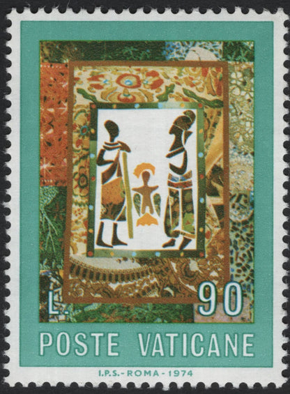 SCG10329 - Vatican City 1974 Christmas – Artistic Nativity Set (3v)