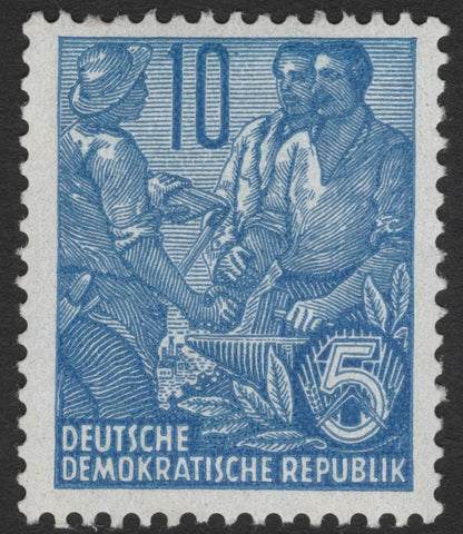SCG11742 - German Democratic Republic Five-Year Reconstruction Issue – Architectural & Workers Pair
