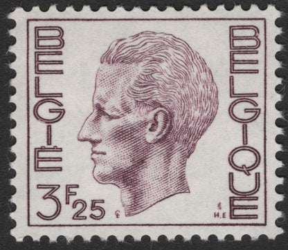 SCG11754 - Belgium King Baudouin Definitive Pair – 3.25F & 6F Portrait Issues