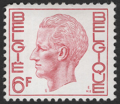 SCG11754 - Belgium King Baudouin Definitive Pair – 3.25F & 6F Portrait Issues