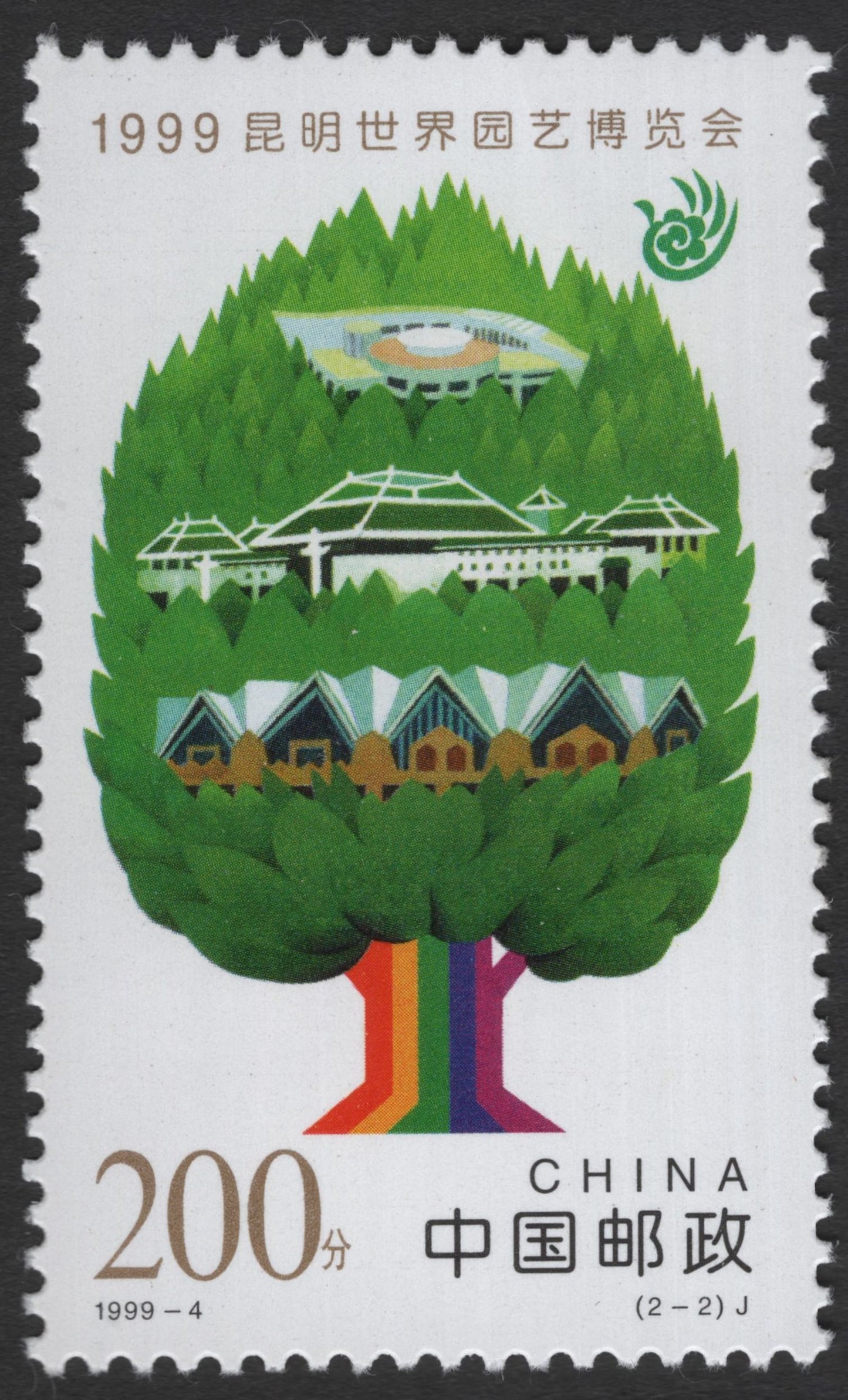 SCG11766- 1999 Kunming World Horticultural Exposition – Commemorative Stamp Pair