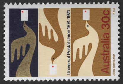 SCG11774 - Australia 1974 Universal Postal Union Centenary – Commemorative Pair