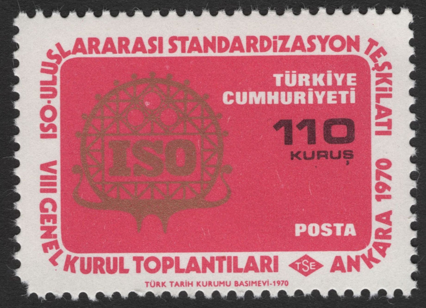SCG11769 - Turkey 1970 ISO VIII General Assembly, Ankara – Complete Commemorative Pair