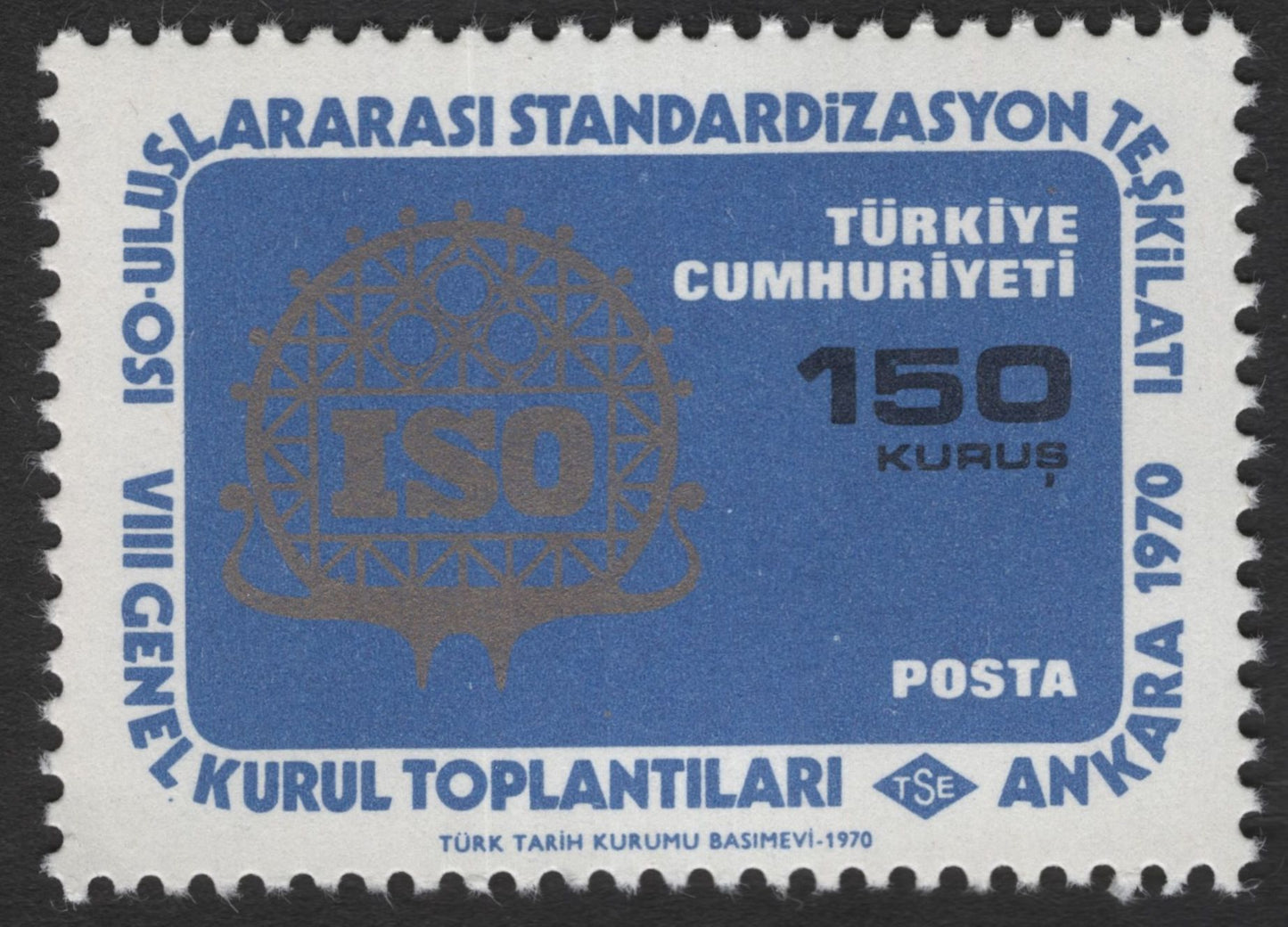 SCG11769 - Turkey 1970 ISO VIII General Assembly, Ankara – Complete Commemorative Pair
