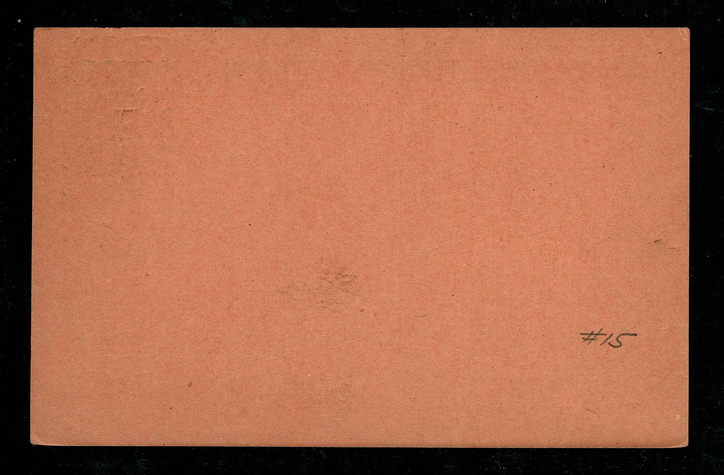 SCG1450 - Italy 5 Centesimi Green Postal Card – King Umberto I, Used from Venezia