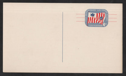 SCG13688 - United States 4¢ U.S. Coast Guard 175th Anniversary Postal Card