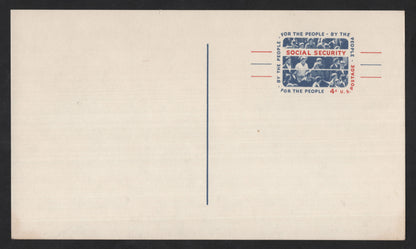 SCG13692 - United States – 4¢ Social Security Postal Card