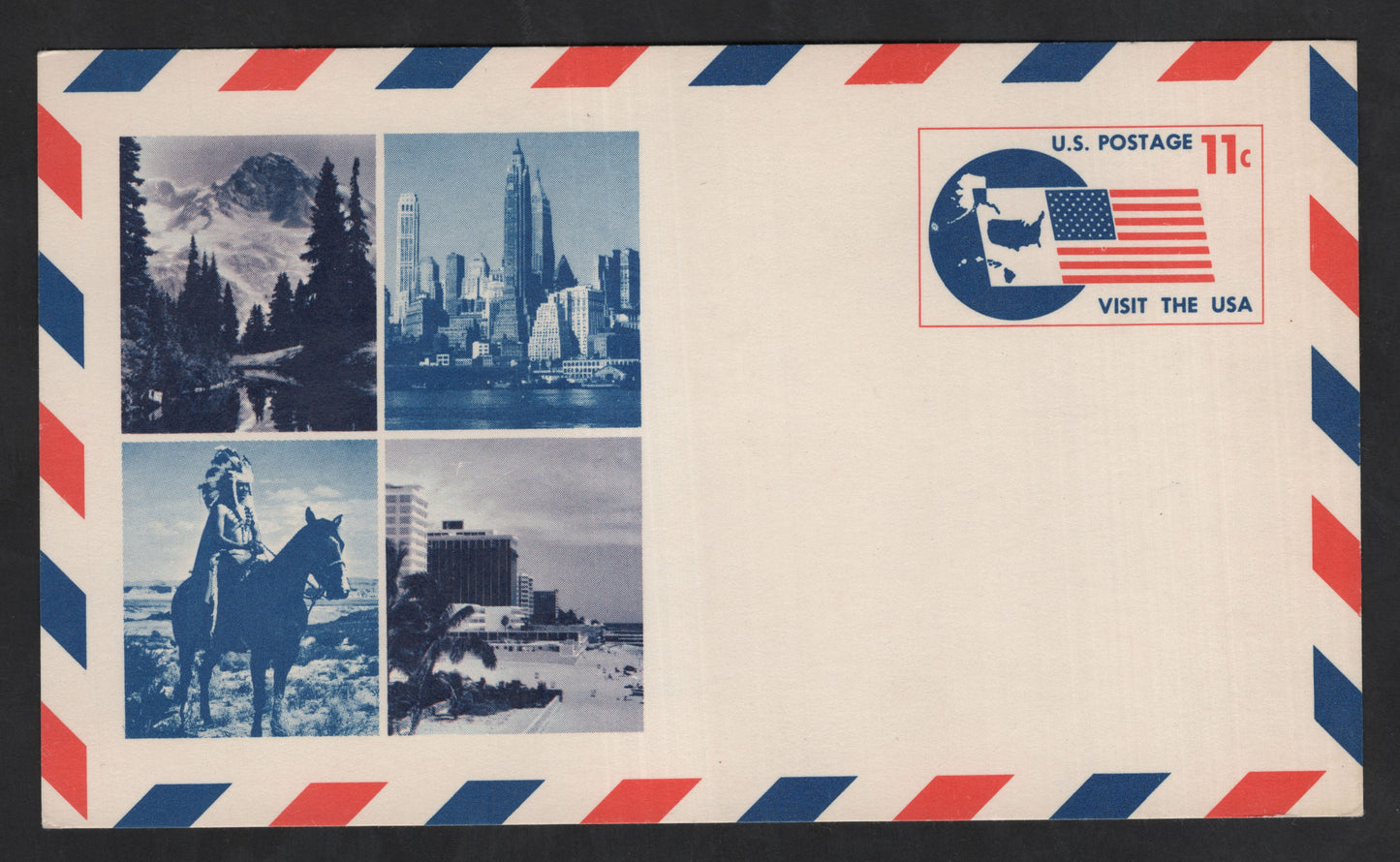SCG13675 - United States 11¢ “Visit the USA” Tourism Postal Stationery Envelope