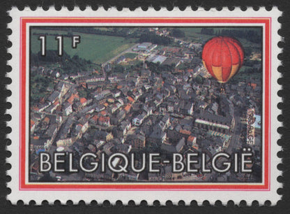 SCG486 - Belgium Hot Air Balloon Aerial Views Stamp Set