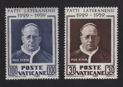 SCG13200 - Vatican City 1959 – 30th Anniversary of the Lateran Treaty (Pope Pius XI)