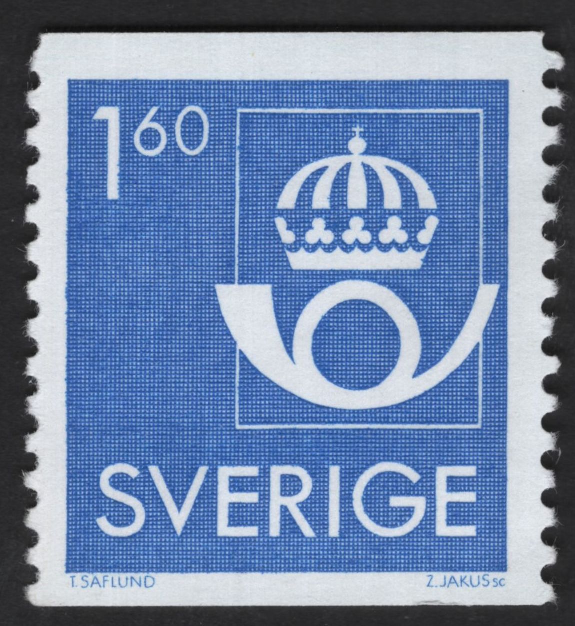 SCG13195 - Sweden – Post Horn with Crown Definitive Stamps (Sverige)