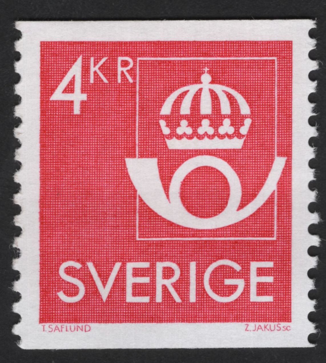 SCG13195 - Sweden – Post Horn with Crown Definitive Stamps (Sverige)